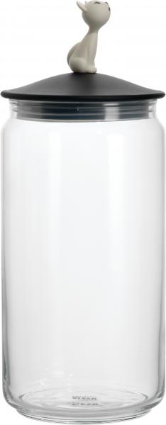 Alessi Behälter für Katzenfutter "Miò Jar" gelb